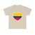 Heart Flag of Colombia - T-Shirt