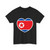 Heart Flag of North Korea - T-Shirt