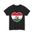 Heart Flag of Hungary 1946-1949, 1956-1957 - T-Shirt