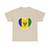 Heart Flag of Saint Vincent and the Grenadines - T-Shirt