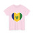 Heart Flag of Saint Vincent and the Grenadines - T-Shirt