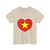 Heart Flag of Vietnam - T-Shirt