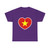 Heart Flag of Vietnam - T-Shirt