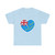 Heart Flag of Tuvalu - T-Shirt