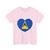 Heart Flag of Saint Lucia 1979-2002 - T-Shirt