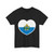 Heart Flag of San Marino pre-2011 - T-Shirt