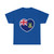 Heart Flag of the British Virgin Islands - T-Shirt
