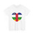 Heart Flag of Central African Republic - T-Shirt