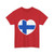 Heart Flag of Finland 1918-1920 - T-Shirt