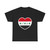 Heart Flag of Iraq 1991-2004 - T-Shirt