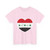 Heart Flag of Iraq 1991-2004 - T-Shirt