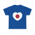 Heart Flag of Japan 1870-1999 - T-Shirt