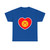 Heart Flag of Kyrgyzstan 1992-2023 - T-Shirt