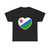 Heart Flag of Lesotho 1987-2006 - T-Shirt
