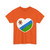 Heart Flag of Lesotho 1987-2006 - T-Shirt