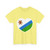 Heart Flag of Lesotho 1987-2006 - T-Shirt