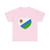 Heart Flag of Lesotho 1987-2006 - T-Shirt