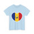 Heart Flag of Romania 1952-1965 - T-Shirt