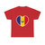 Heart Flag of Romania 1952-1965 - T-Shirt