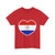 Heart Flag of Paraguay reverse - T-Shirt