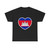 Heart Flag of Cambodia - T-Shirt