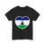 Heart Flag of Lesotho - T-Shirt