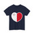 Heart Flag of Malta - T-Shirt