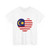 Heart Flag of Malaysia - T-Shirt