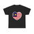 Heart Flag of Malaysia - T-Shirt