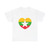 Heart Flag of Myanmar - T-Shirt
