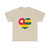 Heart Flag of Togo - T-Shirt