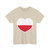 Heart Flag of Poland - T-Shirt
