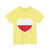 Heart Flag of Poland - T-Shirt