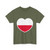 Heart Flag of Poland - T-Shirt
