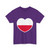 Heart Flag of Poland - T-Shirt
