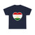 Heart Flag of Tajikistan - T-Shirt