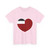 Heart Flag of Georgia 1918-1921, 1990-2004 - T-Shirt