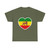 Heart Flag of Ethiopia 1897-1974 - T-Shirt