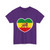 Heart Flag of Ethiopia 1897-1974 - T-Shirt
