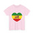 Heart Flag of Ethiopia 1897-1974 - T-Shirt