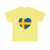 Heart Flag of Sweden - T-Shirt