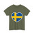 Heart Flag of Sweden - T-Shirt