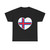 Heart Flag of the Faroe Islands - T-Shirt