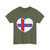 Heart Flag of the Faroe Islands - T-Shirt