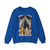 SIMONE MARTINI - Consecration of the Chapel (detail) (Artwork) Crewneck Sweatshirt