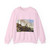 SAFTLEVEN, Cornelis - A Farmstead Near a Stream (Artwork) Crewneck Sweatshirt