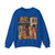 SIMONE MARTINI - The Death of St Martin (scene 9) (Artwork) Crewneck Sweatshirt