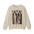 SIMONE MARTINI - St Clare and St Elizabeth of Hungary (Artwork) Crewneck Sweatshirt