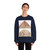 SIMONE MARTINI - Saviour Blessing (tympanum) and Madonna of Humility (lunette)2 (Artwork) Crewneck Sweatshirt