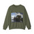 RUISDAEL, Jacob Isaackszon van - A Cottage and a Hayrick by a River (Artwork) Crewneck Sweatshirt